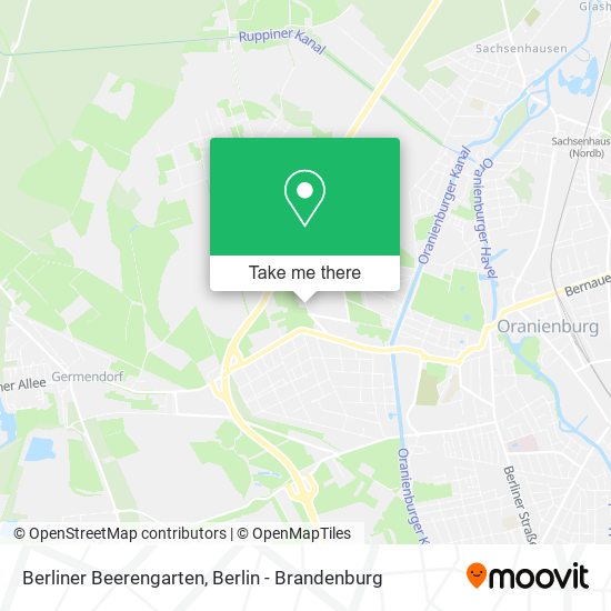 Berliner Beerengarten map