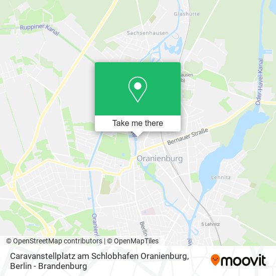Caravanstellplatz am Schlobhafen Oranienburg map