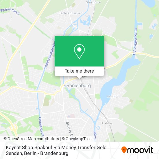 Kaynat Shop Späkauf Ria Money Transfer Geld Senden map