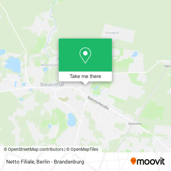 Карта Netto Filiale