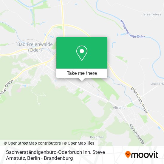 Sachverständigenbüro-Oderbruch Inh. Steve Amstutz map