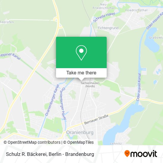 Schulz R. Bäckerei map