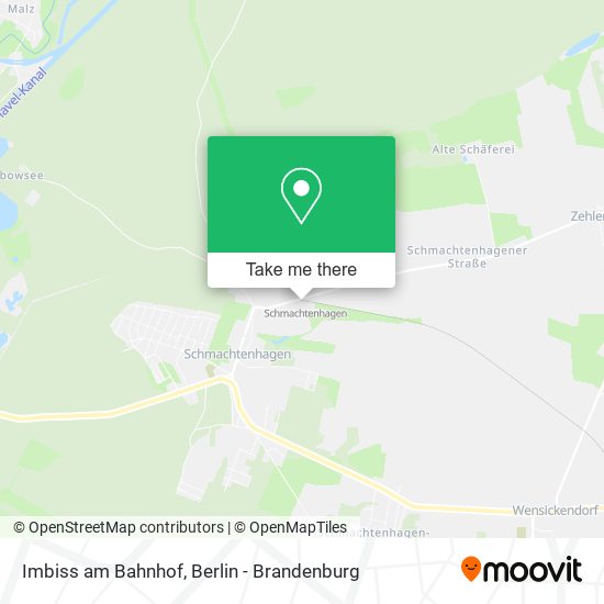 Imbiss am Bahnhof map