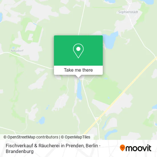 Карта Fischverkauf & Räucherei in Prenden
