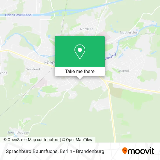 Карта Sprachbüro Baumfuchs