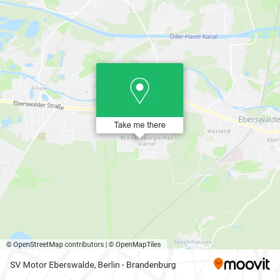 Карта SV Motor Eberswalde