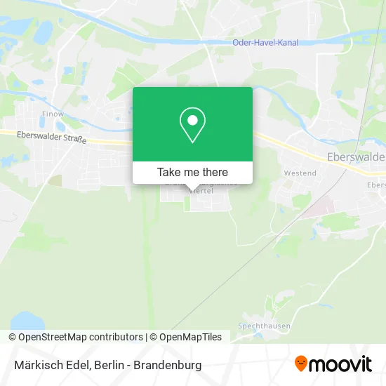 Карта Märkisch Edel