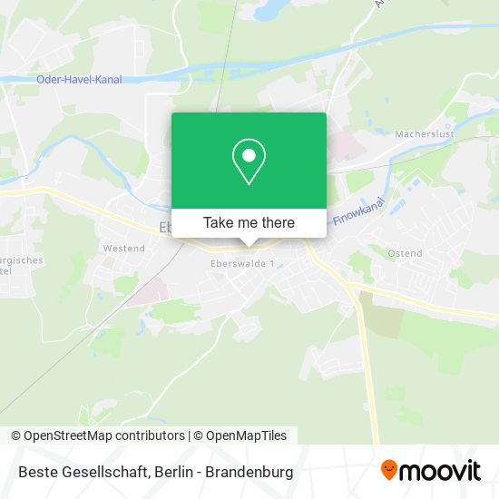 Beste Gesellschaft map