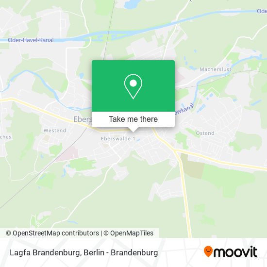 Lagfa Brandenburg map