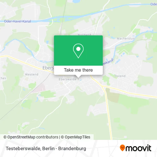 Карта Testeberswalde