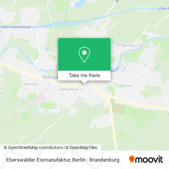 Карта Eberswalder Eismanufaktur