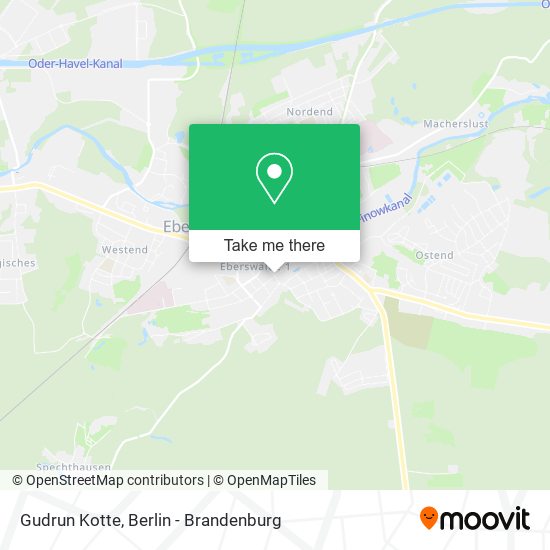 Gudrun Kotte map