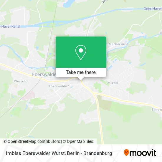 Карта Imbiss Eberswalder Wurst