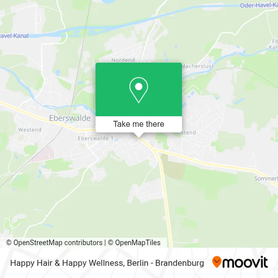 Happy Hair & Happy Wellness map