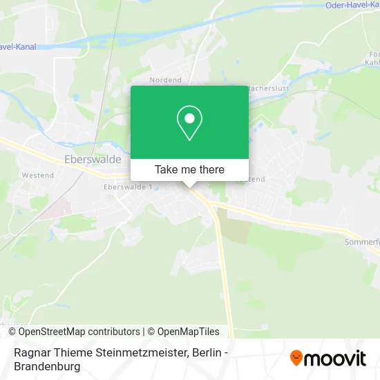 Ragnar Thieme Steinmetzmeister map