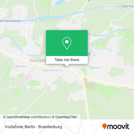 Vodafone map