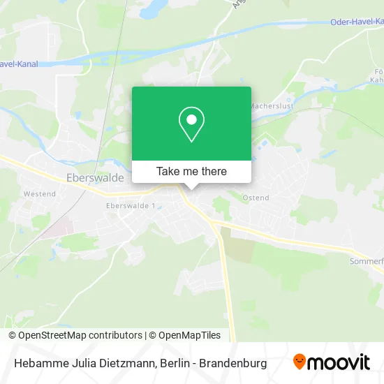 Карта Hebamme Julia Dietzmann