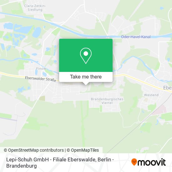 Lepi-Schuh GmbH - Filiale Eberswalde map