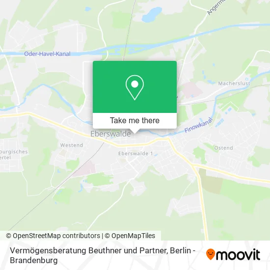 Карта Vermögensberatung Beuthner und Partner
