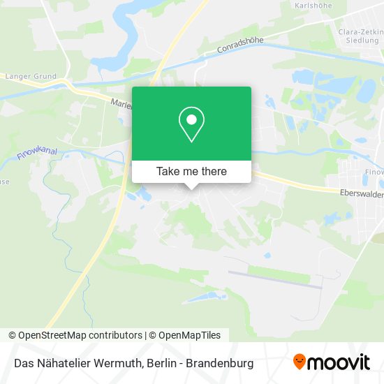 Das Nähatelier Wermuth map