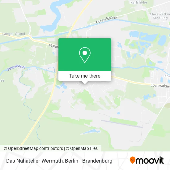 Карта Das Nähatelier Wermuth