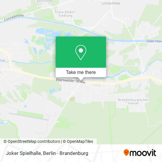Joker Spielhalle map