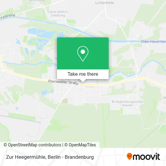 Zur Heegermühle map