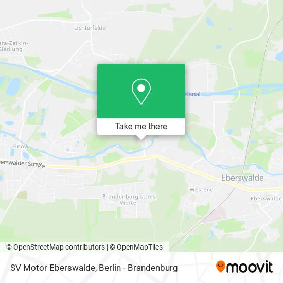 Карта SV Motor Eberswalde