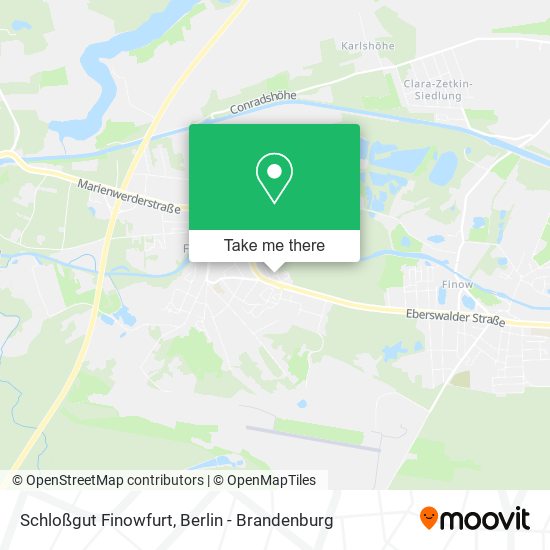 Schloßgut Finowfurt map
