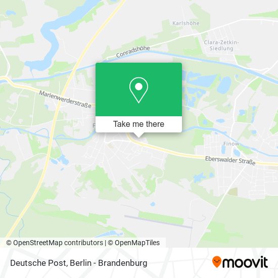 Deutsche Post map