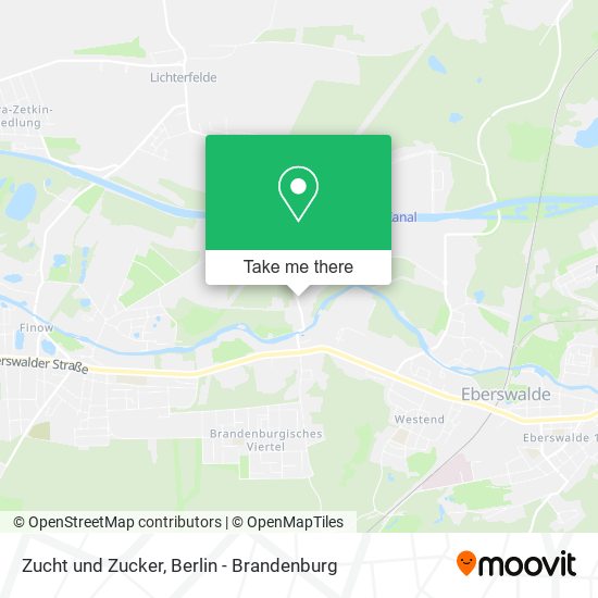 Zucht und Zucker map