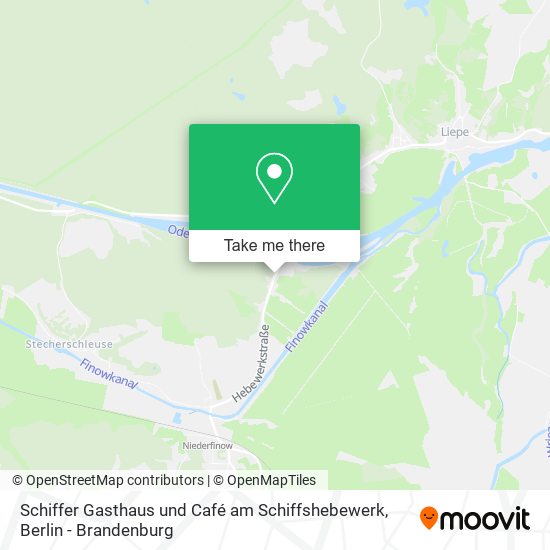 Schiffer Gasthaus und Café am Schiffshebewerk map