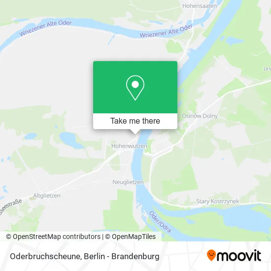 Карта Oderbruchscheune