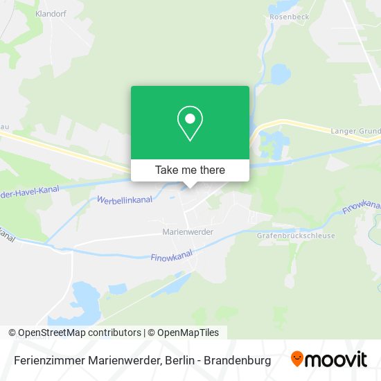 Ferienzimmer Marienwerder map