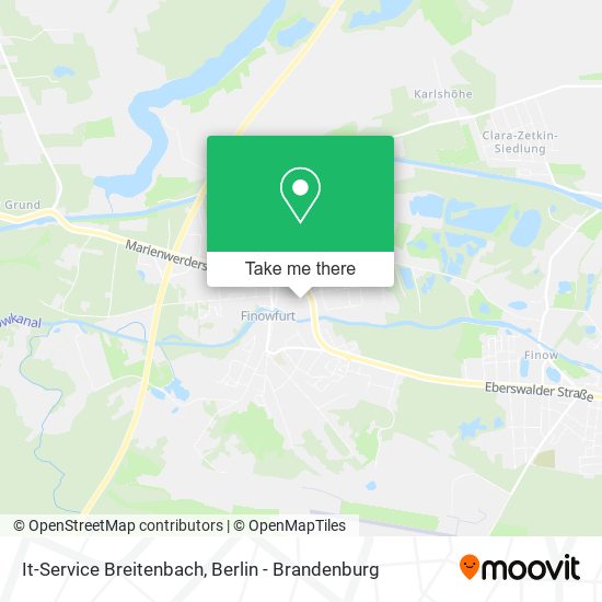 Карта It-Service Breitenbach