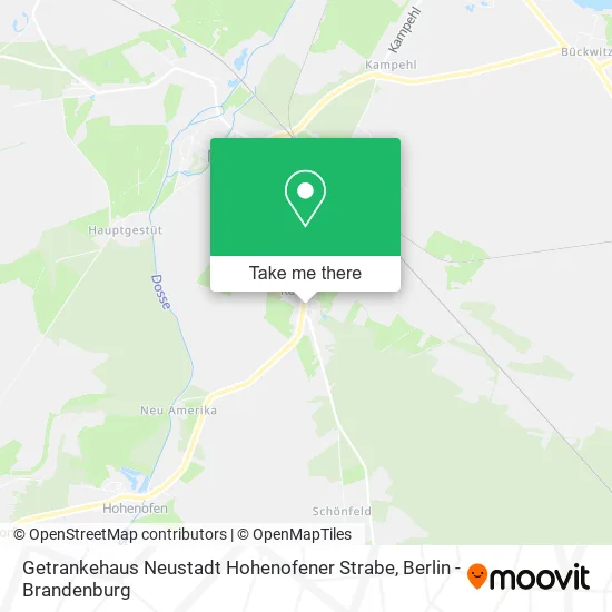 Карта Getrankehaus Neustadt Hohenofener Strabe