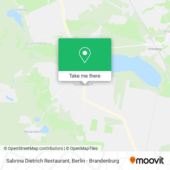 Sabrina Dietrich Restaurant map