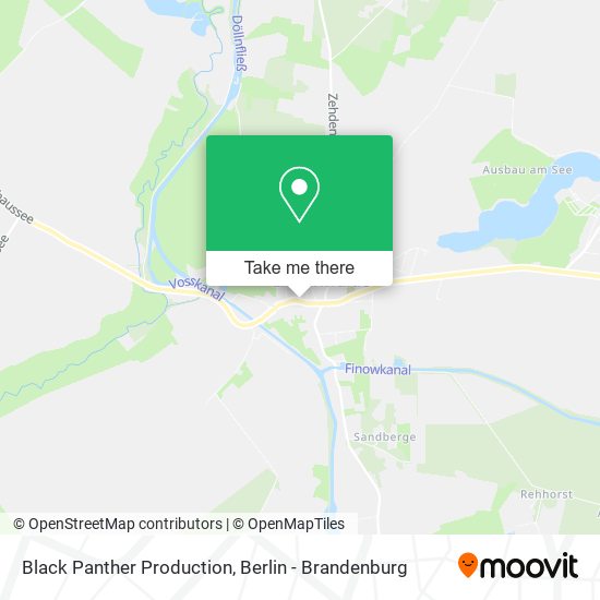 Black Panther Production map