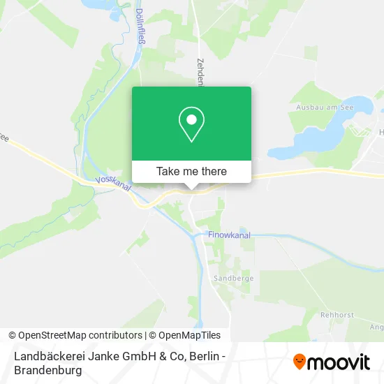 Карта Landbäckerei Janke GmbH & Co