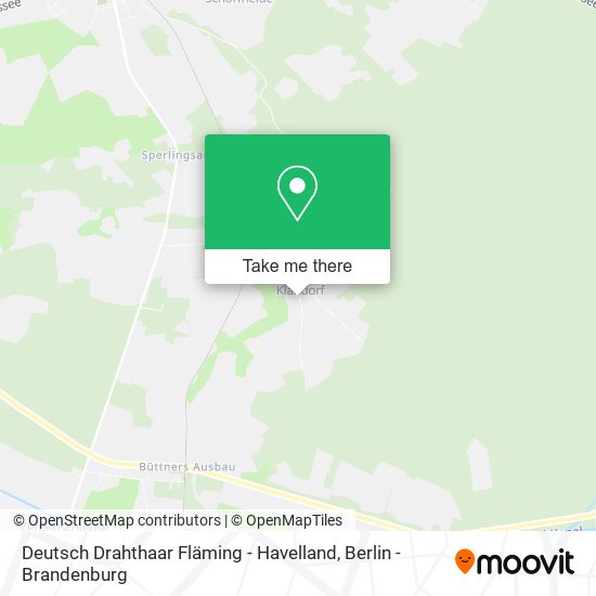 Deutsch Drahthaar Fläming - Havelland map