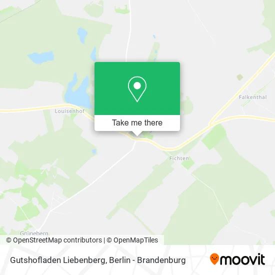 Карта Gutshofladen Liebenberg