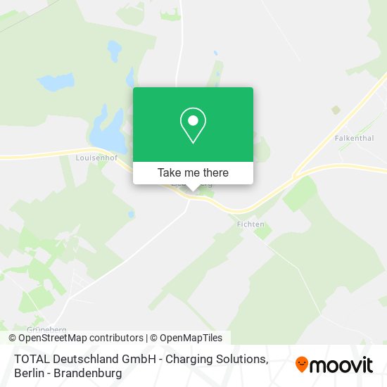 TOTAL Deutschland GmbH - Charging Solutions map