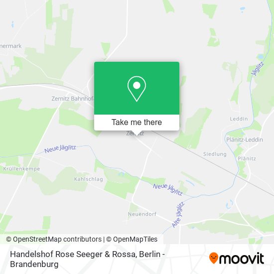 Handelshof Rose Seeger & Rossa map