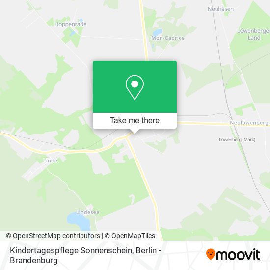 Kindertagespflege Sonnenschein map