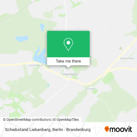 Карта Schiebstand Liebenberg