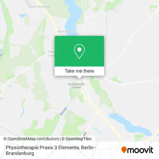 Карта Physiotherapie Praxis 3 Elemente