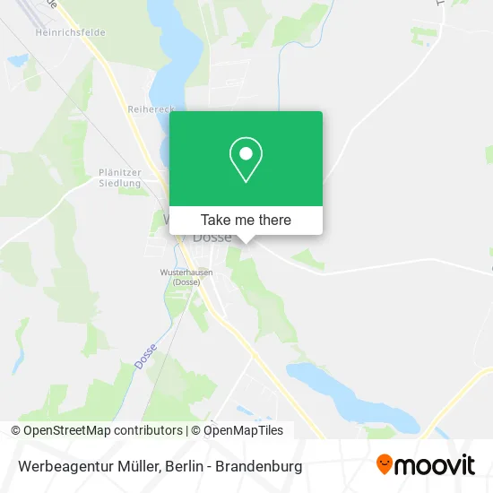 Werbeagentur Müller map
