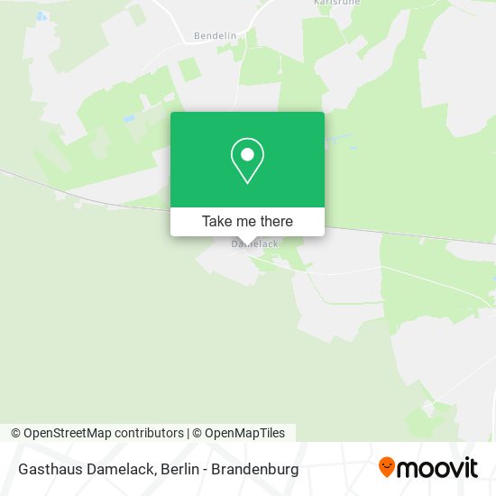 Gasthaus Damelack map