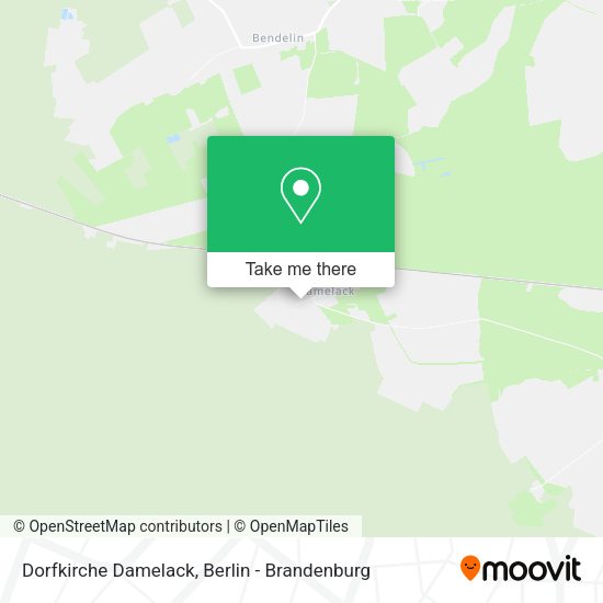 Dorfkirche Damelack map