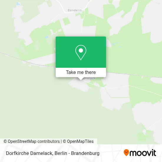 Dorfkirche Damelack map